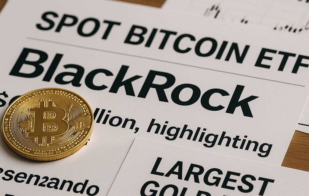 BlackRock's Spot Bitcoin ETF Sorpassa il Maggiore Fondo Oro nel 2025 1 BlackRock's Spot Bitcoin ETF Sorpassa il Maggiore Fondo Oro nel 2025